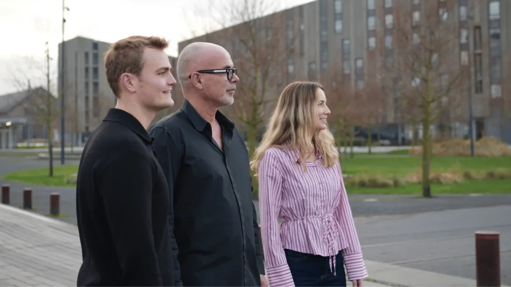 ScaleHub teamet kigger ud over Limfjorden.