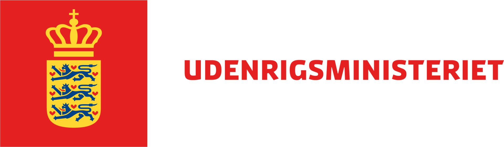 Logo for Udenrigsministeriet
